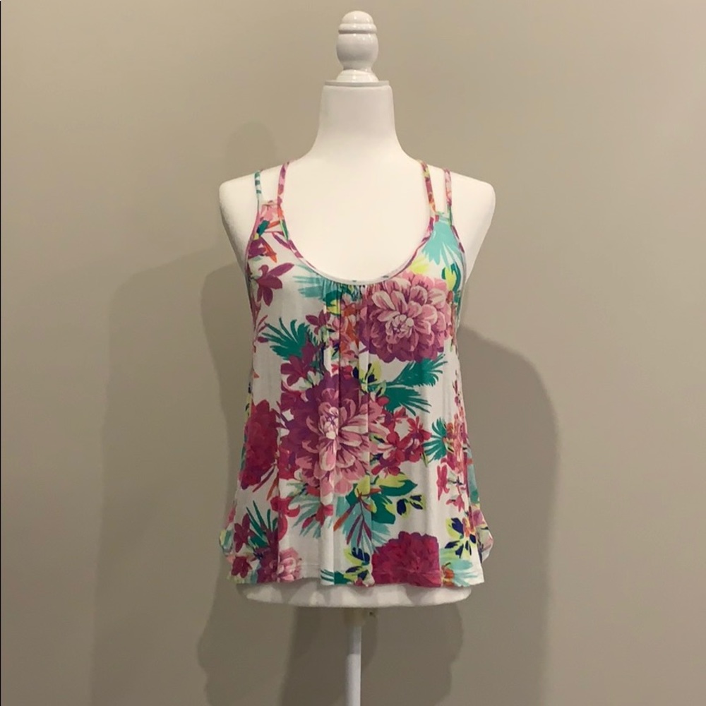 Kohl’s Candies floral tank top